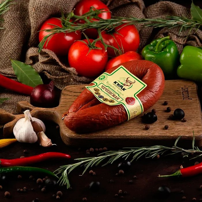 Колбаса "Кизляр" Чеченская (кольцо)