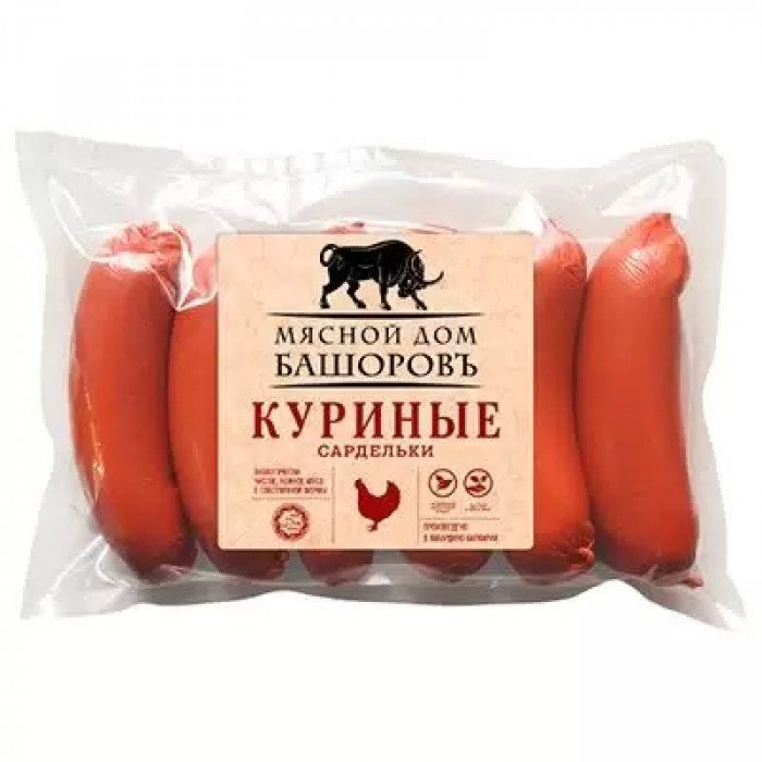 Сардельки "Башоровъ" Куриные вес