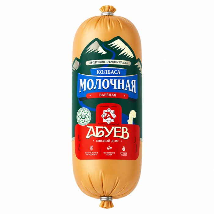 Колбаса вар "Абуев" Молочная